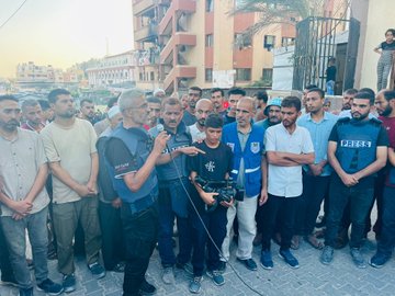 Image for the event titled: Journalists vigil