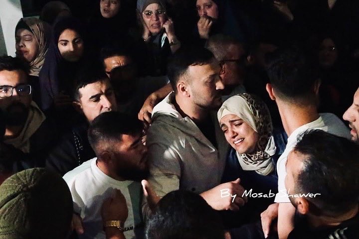 Image for the event titled: The funeral of Mohammed Bahjat Al-Hallaq (Photo by Mosab Shawer)