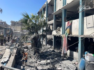 Image for the event titled: Sep 12 bombing destroys Abu Asi school