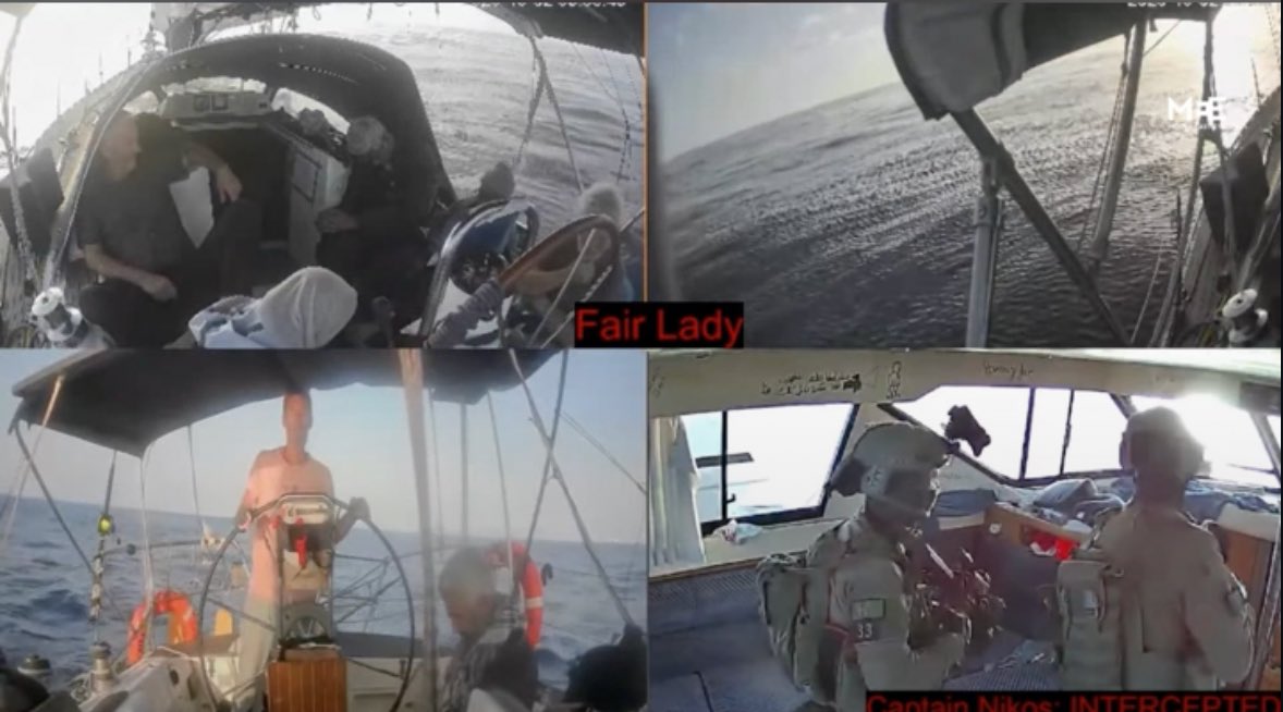 Image for the event titled: Fair Lady intercepted by Israeli Navy