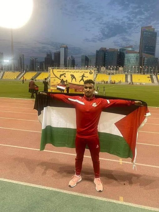 Image for the event titled: August 27: international runner Allam Abdullah Al-Ammour killed in Khan Younis