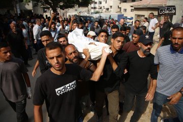 Image for the event titled: Mohammed Qraiqea's funeral procession