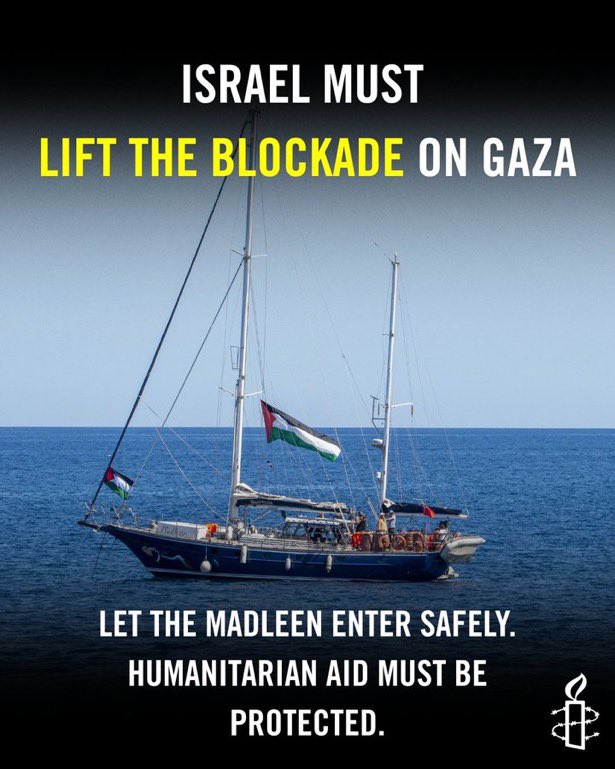 Image for the event titled: Amnesty International Appeal to  left the blockade of Gaza