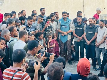 Image for the event titled: Journalists vigil
