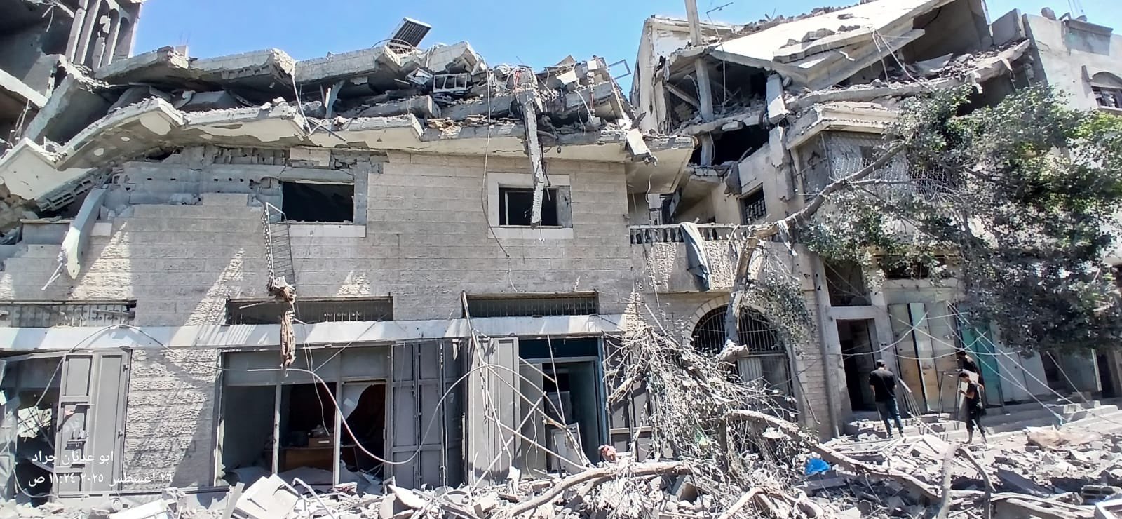 Image for the event titled: Destruction of homes near the Falah school in the Asqoula area of Al-Zaytoun