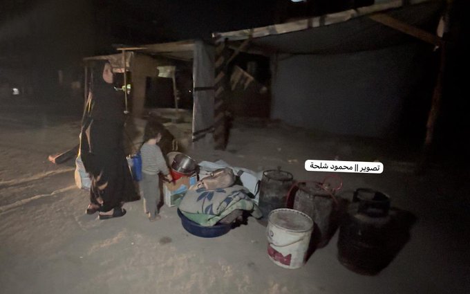 Image for the event titled: Sep 11 late night displacement from Al-Shati camp