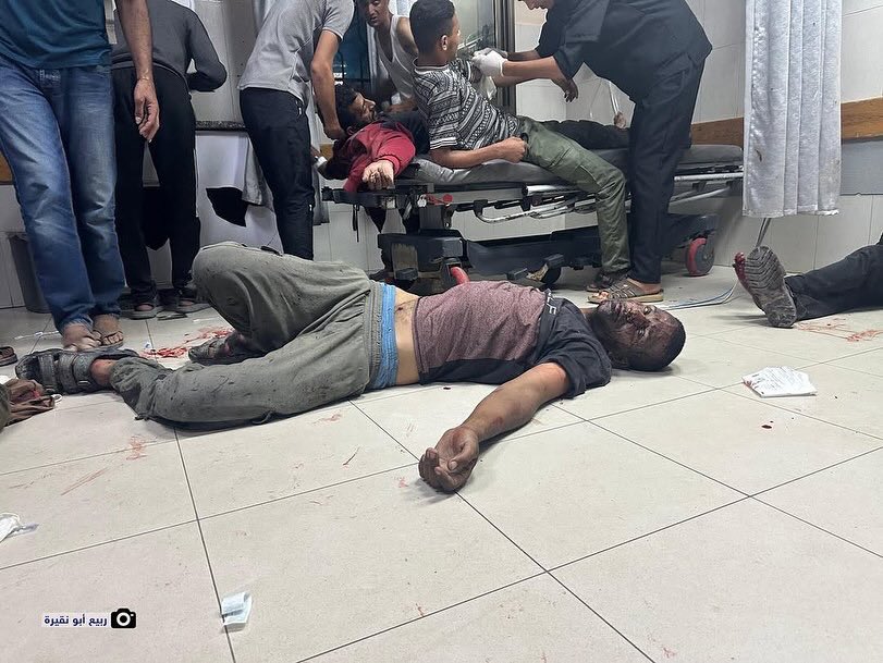 Image for the event titled: June 17: Tahlia massacre victims at Nasser hospital