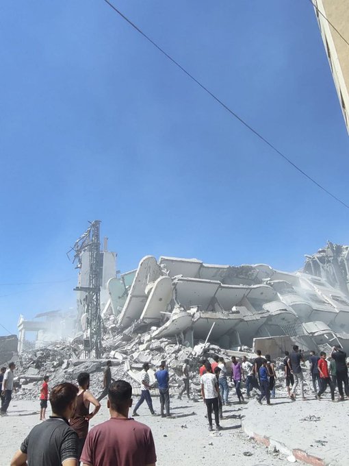 Image for the event titled: Sep 13 Al-Noor Tower destroyed