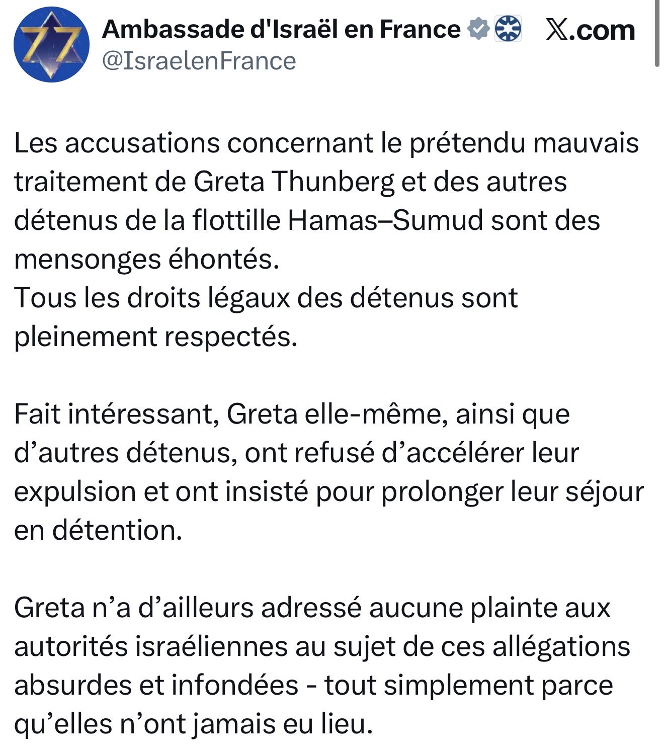 Image for the event titled: Statement/spin of Israeli ambassy in France