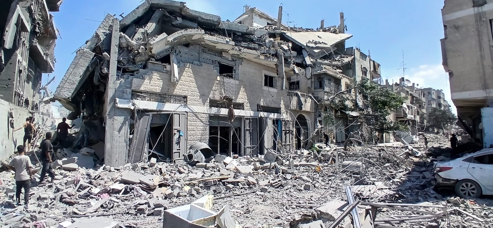 Image for the event titled: Destruction of homes near the Falah school in the Asqoula area of Al-Zaytoun