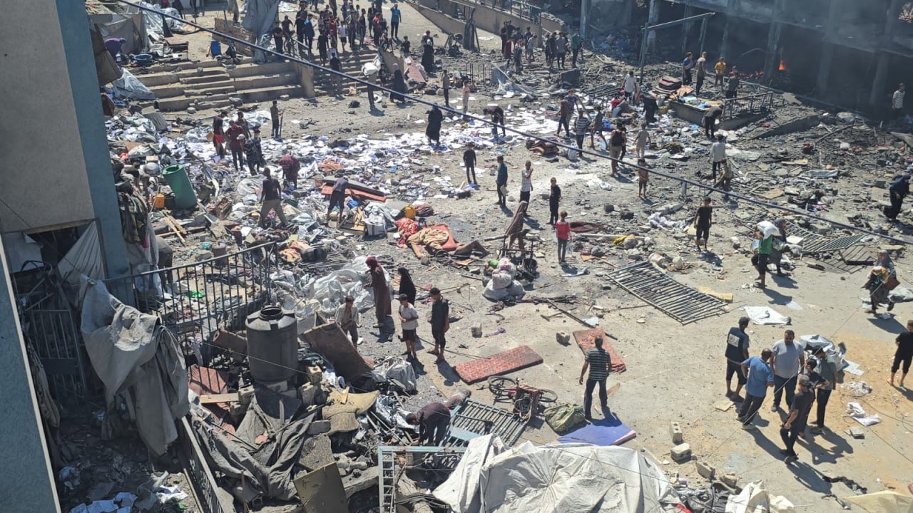 Image for the event titled: Sep 12 bombing destroys Abu Asi school
