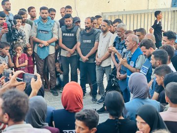 Image for the event titled: Journalists vigil