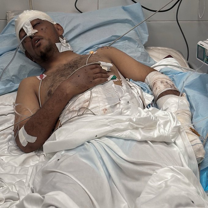 Image for the event titled: Journalist Mohammed Fayq injured, needs evacuation