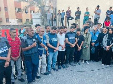 Image for the event titled: Journalists vigil