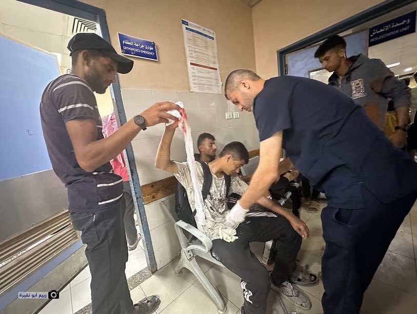 Image for the event titled: June 17: Tahlia massacre victims at Nasser hospital