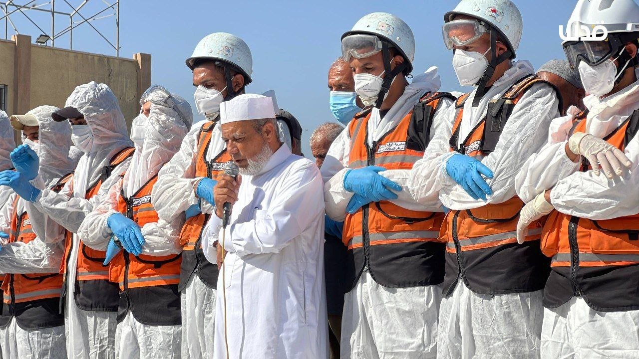 Image for the event titled: Funeral of 54 unidentified Palestinians - October 22, 2025