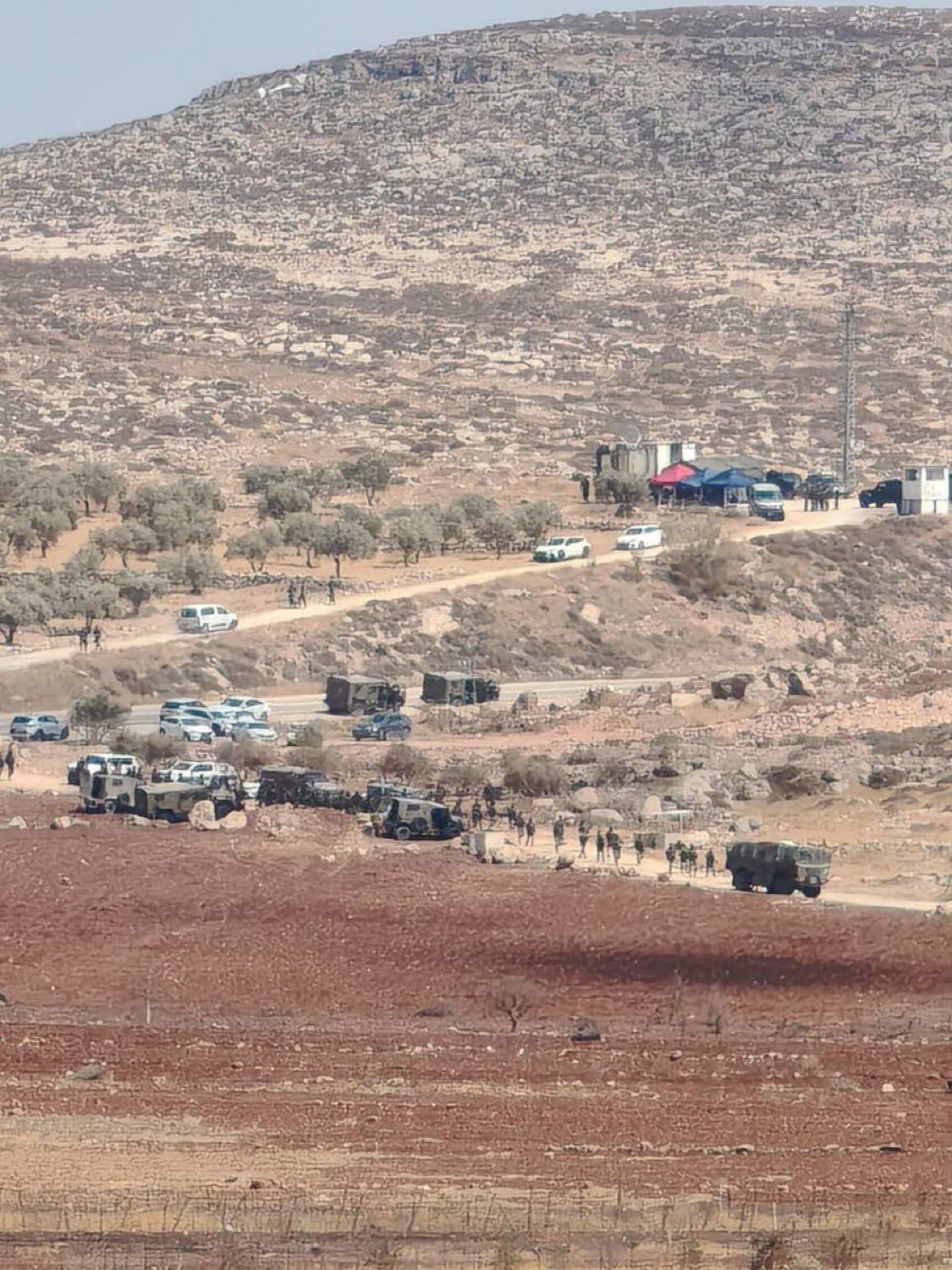 Image for the event titled: Israli troops invade Al Mugghayyir on Augustus 21, 2025
