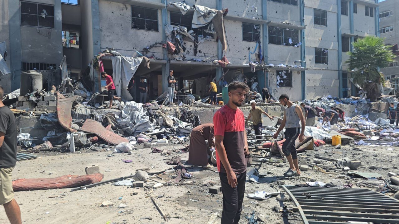 Image for the event titled: Sep 12 bombing destroys Abu Asi school