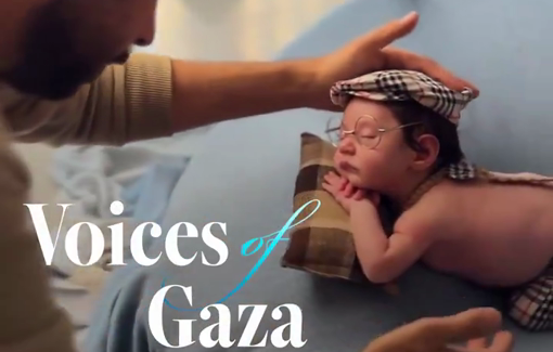 Thumbnail preview image for the video titled: Photographer of newborns: Yahia Barzaq recounts his experience of the genocide prior to his killing by Israel