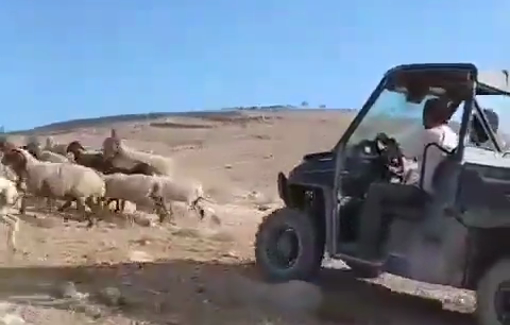 Thumbnail preview image for the video titled: With the help of ATV, settlers are also increasingly encircling the larger towns and villages around Yatta