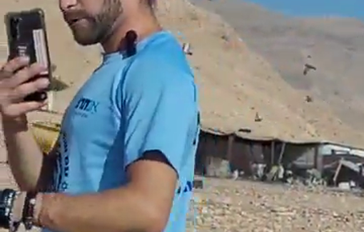 Thumbnail preview image for the video titled: Residents of Shallal Al-Auja village, north of Jericho, face daily harassment and attacks by Israeli settlers