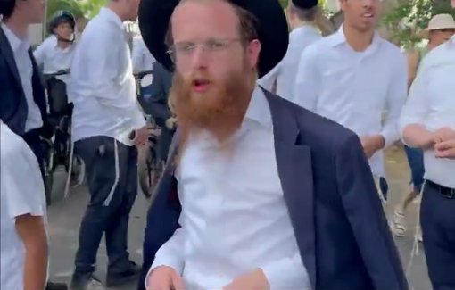 Thumbnail preview image for the video titled: "Go die in reserve duty!... We want the Arabs to kill you... Go to the reserves and die in Gaza"