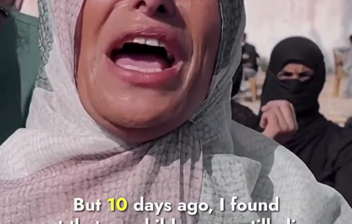 Thumbnail preview image for the video titled: Palestinian mother surprised that her sons disappeared by Israel are still alive