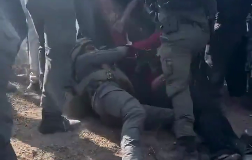 Thumbnail preview image for the video titled: IDF attacks Friday prayers in Beit Lid