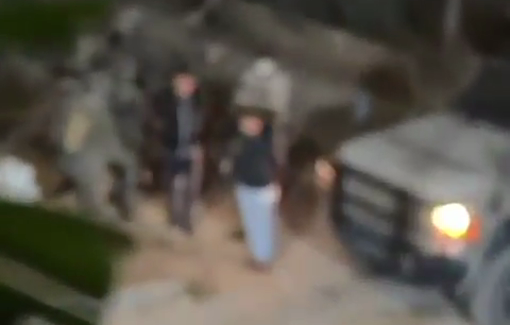Thumbnail preview image for the video titled: Gunfire erupts during an Israeli military raid in the centre of Nablus