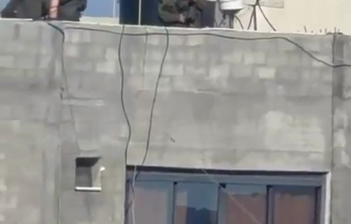 Thumbnail preview image for the video titled: In Tubas, Israeli forces turned a Palestinian home into a makeshift military base after forcibly expelling its residents