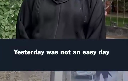 Thumbnail preview image for the video titled: Testimony of Hanan Khamyil, a pregnant woman assaulted by Israeli settlers in Jaffa