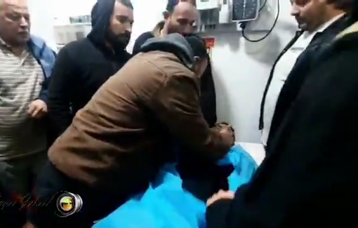 Thumbnail preview image for the video titled: A heartbreaking farewell to Ammar Sabbah, 16 y/o, who was shot dead by Israeli occupation gunfire in Taqu’