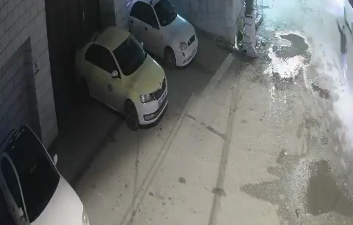 Thumbnail preview image for the video titled: Settlers intentionally run over a Palestinian man in Nablus