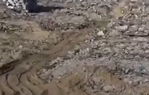 Thumbnail preview image for the video titled: Israeli media is promoting the Morphit system that turns rubble of Palestinian home into profitable materials for Israel