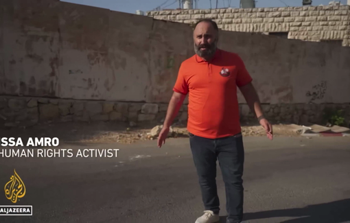 Thumbnail preview image for the video titled: Israel has allowed real-time surveillance of civilians in West Bank