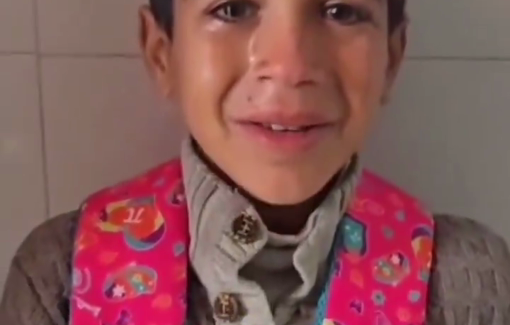 Thumbnail preview image for the video titled: His infant brother kept shivering from the cold all night until he died this morning