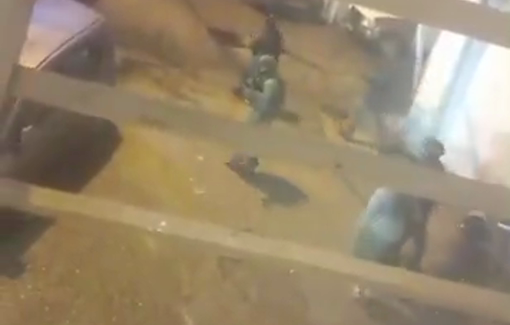 Thumbnail preview image for the video titled: Israeli forces launched a large-scale arrest campaign against Palestinians during their raid on Shufat R.C.