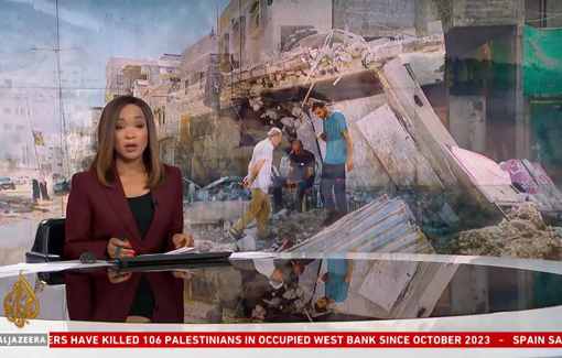 Thumbnail preview image for the video titled: Israeli forces are carrying out a large scale military operation in Hebron.. gates being transported into the city