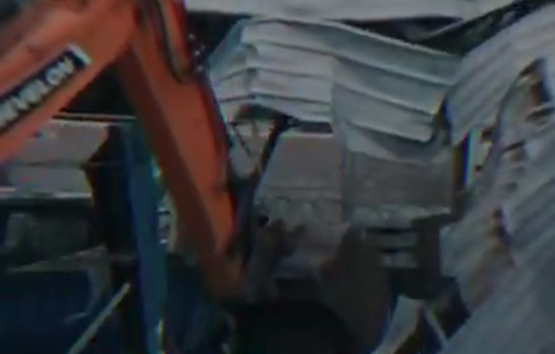 Thumbnail preview image for the video titled: When an occupying power sends bulldozers into a UN compound, the international law is being pushed aside