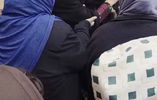 Thumbnail preview image for the video titled: A devastating scene as a mother mourns 17-year-old Hussein Abu Sabla shot dead by Israeli forces