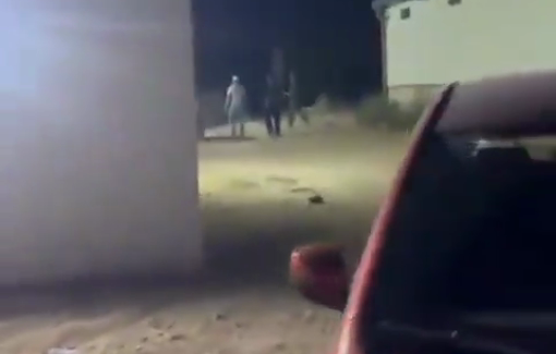 Thumbnail preview image for the video titled: Pogrom on farm in Khirbet Shkara, South Hebron Hills