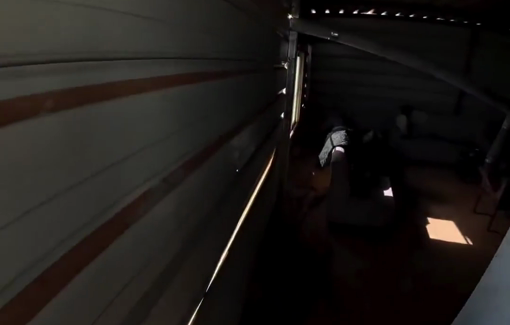 Thumbnail preview image for the video titled: Roi Star and Mordechai David attacked and pepper-sprayed solidarity activists at the Palestinian West Bank village of Duma