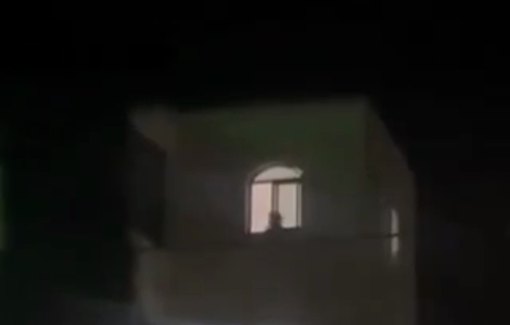 Thumbnail preview image for the video titled: Israeli military raid on a house in Kafr Malik village, northeast of Ramallah.