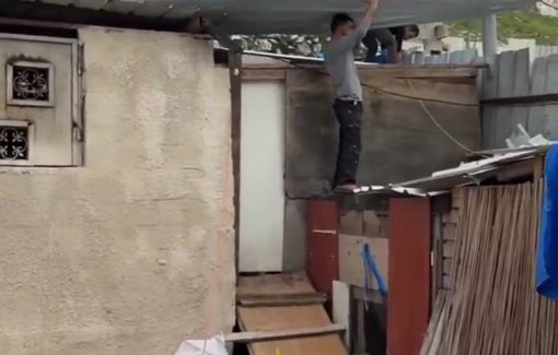 Thumbnail preview image for the video titled: Two Jerusalemite brothers forced to demolish their homes under duress in the Wadi Qaddum