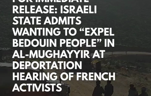 Thumbnail preview image for the video titled: Andrey X arrested by the Israeli police, while covering an anti-Zionist demonstration near the Gaza border fence