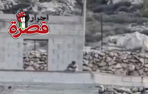 Thumbnail preview image for the video titled: Armed Israeli settlers open fire at Palestinians at the entrance to Qusra town in southern Nablus