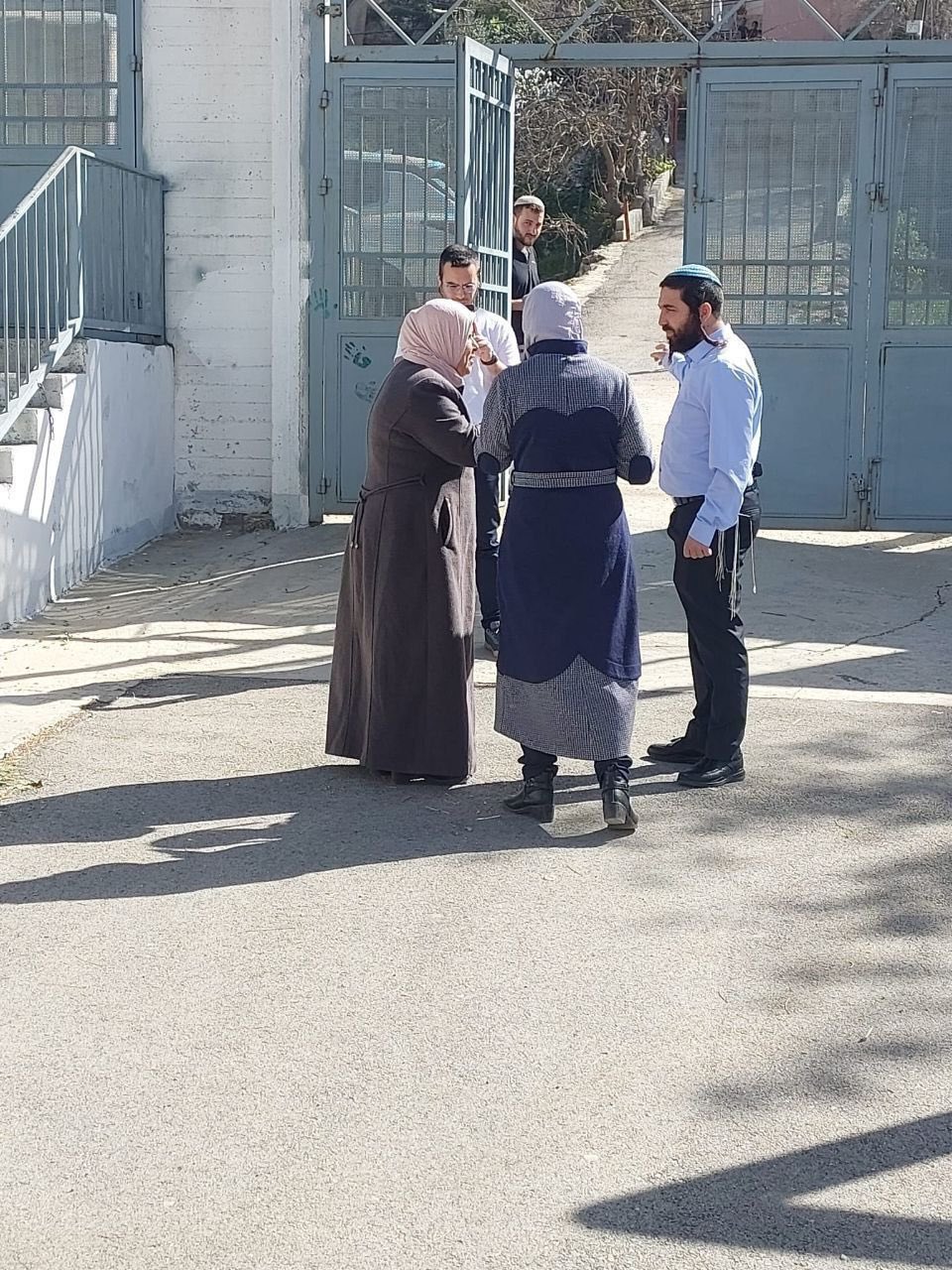 Thumbnail preview image for the video titled: MK Zvi Sukkot stormed al-Lubban Girls Secondary School, threatening students’ and staff’s safety