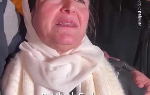 Thumbnail preview image for the video titled: A mother returning to Gaza after two years describes the reunion with her children as “the sweetest” moment of her life
