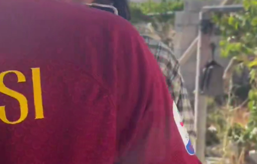 Thumbnail preview image for the video titled: Armed Israeli settlers and soldiers terrorized Al-Tuwani, stealing sheep & attacking Palestinians