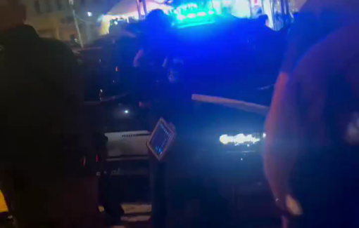 Thumbnail preview image for the video titled: A weekly anti-genocide protest in Haifa violently dispersed, including arrests